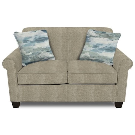 Transitional Loveseat